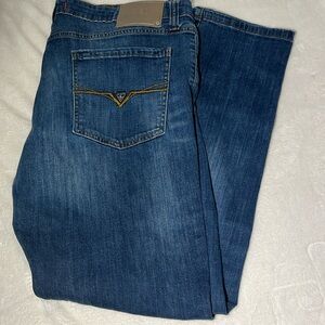 38/32 Vintage Guess Jeans - Medium Rise Tapered Slim Halsted Fit Jeans